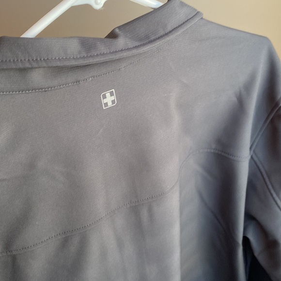 Swiss Tech Men's NEW Black Full Zip Softshell Jacket Sz XL (46-48) Fleece Inside - Picture 6 of 15